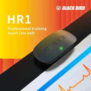 BlackBird HR1 Brustgurt Herzfrequenz-Sensor Unterstützung ANT+ für Wahoo Garmin - Bild 1 von 7