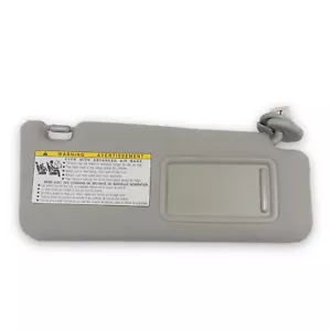 2006-2013 Lexus IS250 IS350 Passenger Right Side Sun Visor Gray Cloth Lighted - Picture 1 of 7