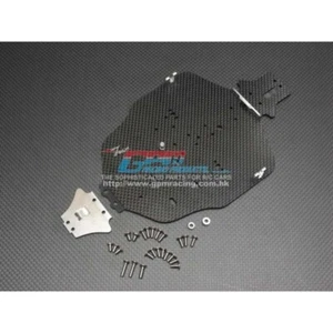 GPM RACING Graphite Main Chassis w/Screws & Alloy Collars - Picture 1 of 1