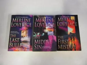 COMPLETE SET of (3) MERLINE LOVELACE Romantic Suspense Books CLEO NORTH SERIES - Picture 1 of 1