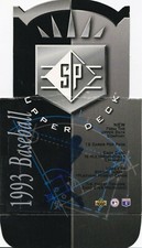 1993 Upper Deck SP(#1 - #153). Your Choice. Complete Your Set.