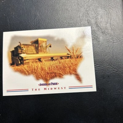 J101b American Pride Commemorative Stickers 2001 #41 wheat harvester Midwest - Image 1 of 2