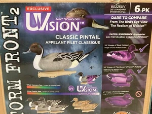 Flambeau Outdoors 8022SUV Storm Front 2 Classic Pintail Hunting Decoys 6 Pack - Picture 1 of 1