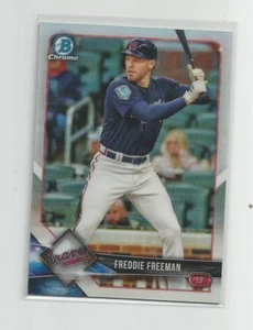 Bowman Cromo 2018 FREDDIE FREEMAN Rifrattore 008/499 - Foto 1 di 1