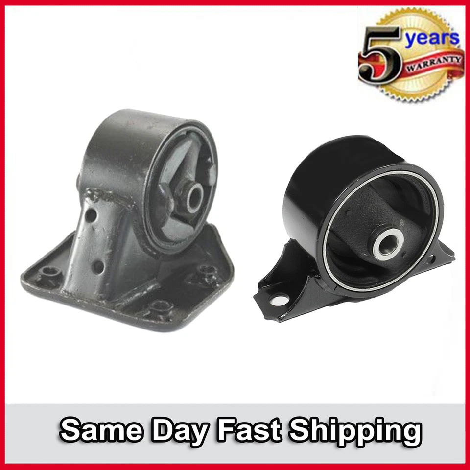 1993-1995 Mitsubishi Mirage 1.8L 6669 6613 For 2PCS Engine Motor & Trans Mount - Image 1 of 4