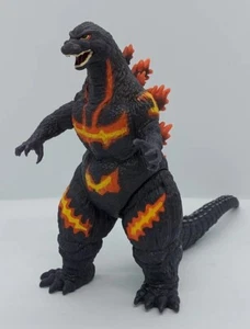Godzilla Classic Burning Beast 6.5" Action Figure 2021 Playmates TOHO Monster - Picture 1 of 8