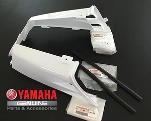OEM Yamaha Banshee gas tank panels plastic fenders covers WHITE / molding liner - Picture 1 of 4