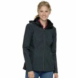 ZeroXposur Coat Women's Black Size S Midweight Softshell All-weather New - Picture 1 of 12