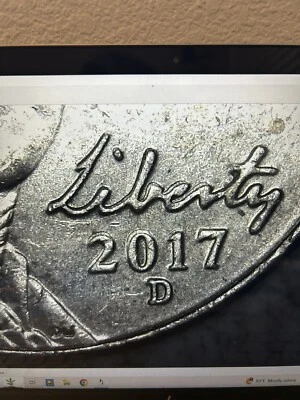 2017 D-Nickel Double Die Error on Obverse And Reverse - Image 1 of 4