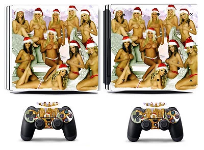 Girls 203 Vinyl Skin Sticker Cover for Sony PS4 Pro PlayStation 4 Pro Decals - Image 1 of 2