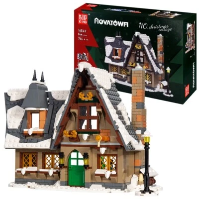 Mould King 16049 Weihnachtshütte Haus Hut Klemmbausteine Geschenk Christmas - Bild 1 von 4