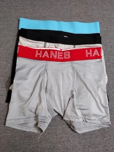Underwear Assorted 3 Pack Men's Boxer Briefs Multicolor Size M - Picture 1 of 8