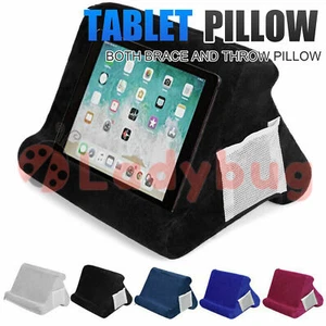 Tablet Pillow Stands For iPad Book Reader Holder Rest Laps Reading Cushion AU - Picture 1 of 13