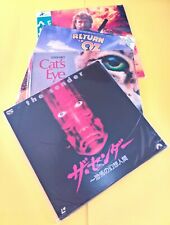 Retro Cult Horror Laserdisc Lot💿Oz Return Stephen King Chuck Norris💿LASER ROT!