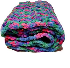 Baby Blanket, Crochet Blanket, Rainbow Blanket, Girl Blanket
