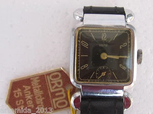 ANTIKE Vintage Damen NEU Schweizer Uhr ORMO Anker Art Deco 15j. - Bild 1 von 8