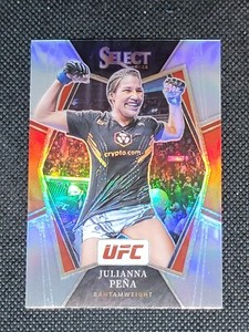 2022 Panini Select UFC Julianna Pena Premier Level #183 Silver Prizm Parallel