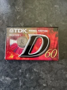 TDK D60 DYNAMIC 60 I Nastro Audio Vuoto - SIGILLATO NUOVO - Foto 1 di 1