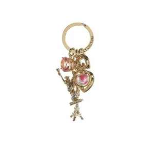 JUICY COUTURE STATUE OF LIBERTY WORLD TRAVELER CHARMS KEY FOB KEYCHAIN RARE HTF - Foto 1 di 10