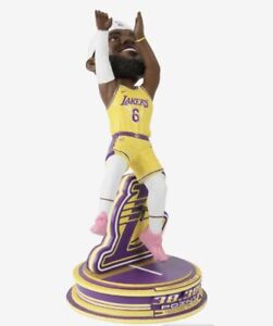 LeBron James LA Lakers All Time Scoring Record Breaking Shot Bobblehead #62/623