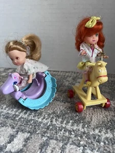 WISH WORLD KIDS DOLLS LOT OF 2 VINTAGE KENNER  - Bild 1 von 4