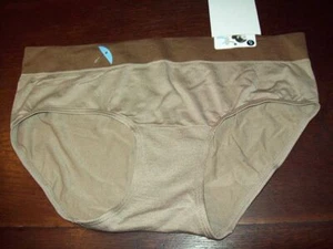 NWT JOCKEY MICROFIBER SEAMFREE HIPSTER PANTIES 2027 223 brown  sz 5 - Picture 1 of 2