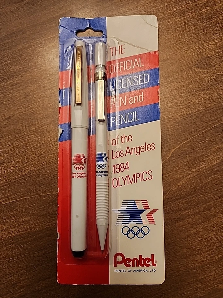 Pentel Official Licensed Pen Pencil Los Angeles 1984 Olympics
