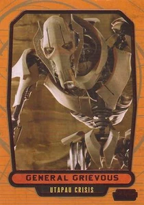 Star Wars Galactic Files 2 - #440 Red Parallel Card "General Grievous" #09/35 - Foto 1 di 1