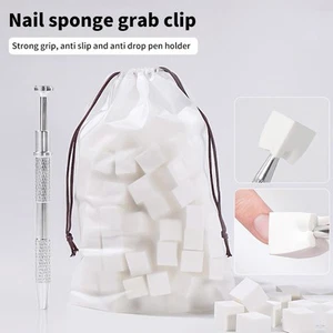 20/50Pcs Beancurd Cube Gradient Nails Sponges Nail Gel Patting Dyeing Tool* - Picture 1 of 12