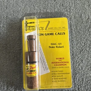 Faulks DMC 64 Wooden Drake Mallard Duck Call - Picture 1 of 3