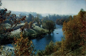 Postal de Canadá Huntsville, Muskoka, en el río Muskoka en las "cerraduras" Ontario - Imagen 1 de 2