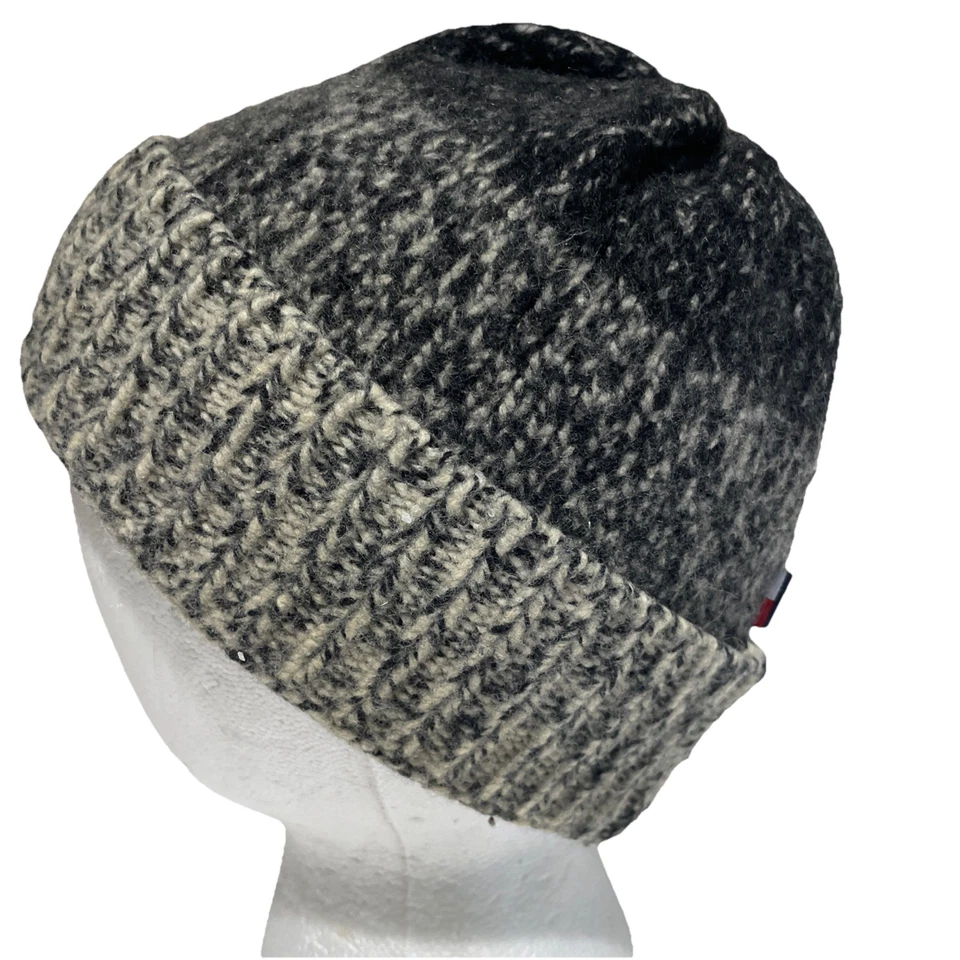 De colección Años 90 Tommy Jeans Calavera Gorro Sombrero Gris Lana de Cordero Da Ali G Unisex Gorpcore Foto 1 de 4