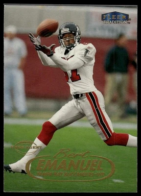 1998 Fleer Tradition #154 Bert Emanuel - Image 1 of 2