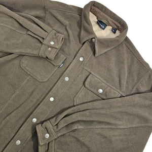 Dri-Duck DDX Flex Soft Shell Snap-Up Fleece Jacket Shirt Shacket Mens M Workwear - Picture 1 of 11