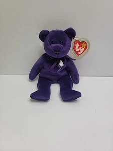 Ty Beanie Baby - Princesa Diana Bear 1997 RARO Y RETIRADO con protector de etiqueta - Imagen 1 de 3