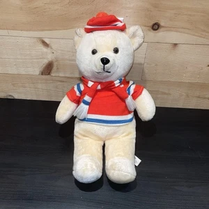 RARO peluche natalizio vintage anni 60 70 Nanco beige festa 24” orso peluche - Foto 1 di 17