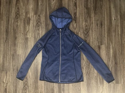 Chaqueta polar para mujer Cutter & Buck Bank of America azul cremallera completa - talla grande Foto 1 de 4