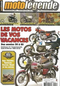 MOTO LEGENDE N°258 CHOPPER GINI- PINK FLOYD / BULTACO 125 GP/ COUPE MOTO LEGENDE - Imagen 1 de 2