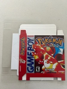 Pokemon Red - Nintendo Game Boy GB - Box Only No Game - Bild 1 von 1