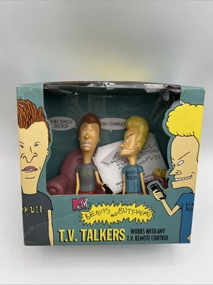 Фигурки Beavis and Butt-Head ButtHead TV Talkers диван 1996 комедия MTV - Изображение 1 из 4