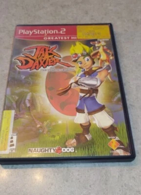 Jak and Daxter Greatest Hits Sony PlayStation 2 2002  Game Manual Case  - Image 1 of 4