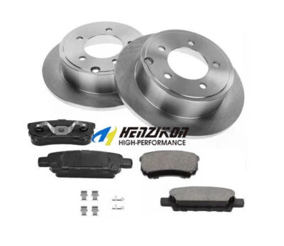 For 2008-2016 Mitsubishi Lancer 2.0L 262mm Rear disc Brake Rotors and Brake Pad - Image 1 of 4