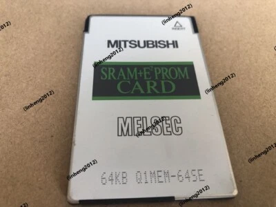 MITSUBISHI 64KB SRAM PCMCIA SRAM+EEPROM CARD  Q1MEM-64SE Card no battery - Image 1 of 2