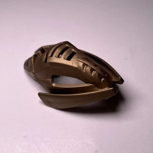 LEGO Bionicle Kanohi Mask Kraahkan 55815b - Flat Dark Gold - Picture 1 of 5