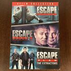 Escape Plan 3 film Collection New DVD 1 2 3 Escape Plan + Hades + Extractors