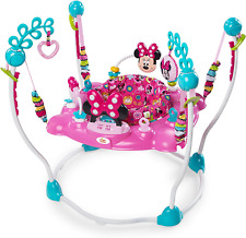 Bright Starts Minnie Mouse Peekaboo Activity Jumper, Pink, 7140 Gram Style Na...