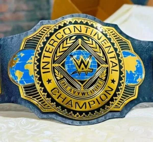 New Intercontinental Championship V2 Replica Title Belt Adult Size 2MM Brass - Picture 1 of 6