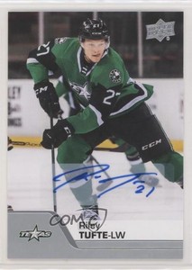 2020-21 Upper Deck AHL Auto Riley Tufte #11 Auto