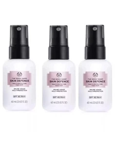 6x The Body Shop Skin Defence Spf 45 Multi Protection Face Mist Brume Visage 60m - Picture 1 of 1