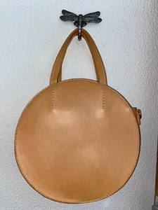 Sole Society Palermo Canteen Circle Crossbody Bag Tan - Picture 1 of 4
